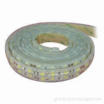Dual-row Flexible LED Strip with 24V DC Working Voltage